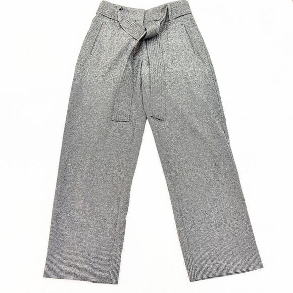 Wilfred Wool Cashmere Belted Slack Pants Wff4-6606-37 SIze 2 - Picture 2 of 9